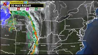 12/15/14 - Warmer start to the week with rain