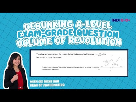 Debunking A-Level Exam-Grade Question – Volume of Revolution