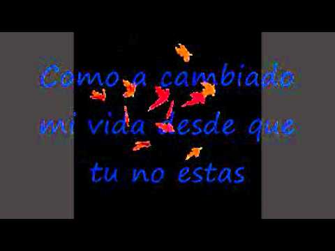 Los Temerarios- Como Te Recuerdo Con Letra