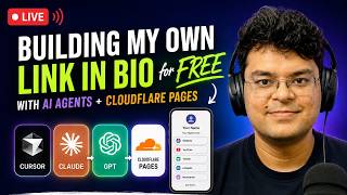 I’m Building My Own Link-in-Bio… With AI  (For $0!)