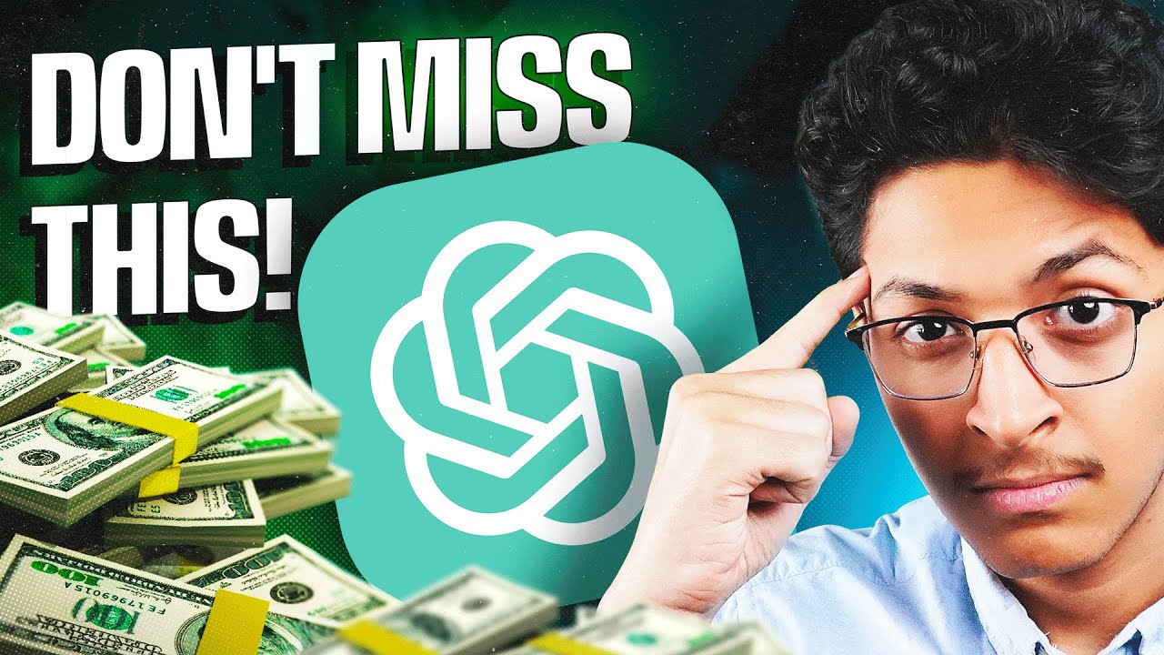 BIGGEST Money Making Opportunity with ChatGPT 💸 | Ishan Sharma