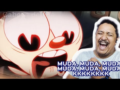 YTPBR - CACRINHO DEVE O DIO (CUPHEAD) React cabeça de teia @thecabecadeteia