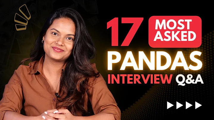 17 Most Asked Pandas Interview Questions & Answers | Python Pandas Interview Questions thumbnail