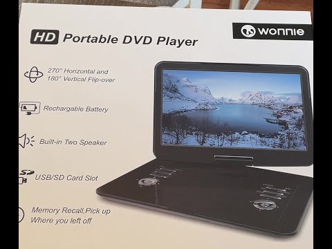 Amazon's Wonnie DVD Player - Unboxing and Setup