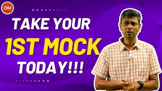 Take your 1st mock today! Mock Strategies | 2IIM CAT Preparation |