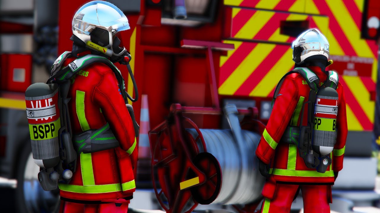 [GTA 5] DÉCOUVREZ LE QUOTIDIEN DES POMPIERS DE PARIS #55