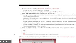 How to make your first recording – Screencastify