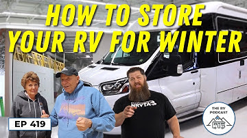 How To Store Your RV for Winter