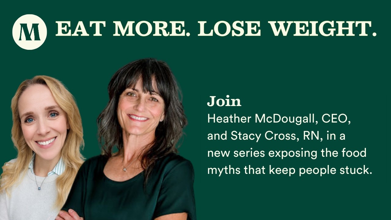 You CAN Feel Full and Lose Weight