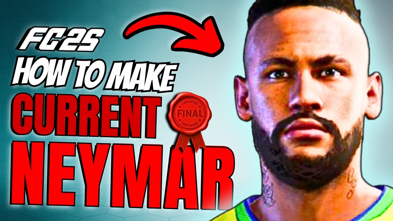 How to Make Neymar Jr in FC 25 (Final Edition)