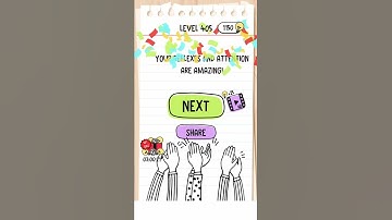 Brain Test Level 405 Walkthrough