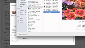 Adding and managing images to an article in Joomla 2.0