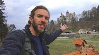 Visiting the Dracula Castle in Transylvania, Romania