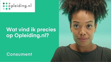 Wat vind ik precies op Opleiding.nl?