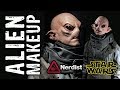 Starwars Alien Makeup Timelapse for Nerdist.