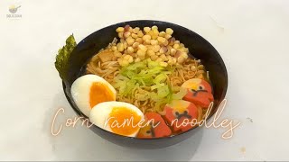 🌽 Corn ramen noodles 🍜 #corn #ramen #noodles #2024 #recipe #tiktok #japanese #korean #food #instant