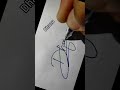 Dhanuname sign shorts youtubeshorts artist handwriting trending signature viral sign