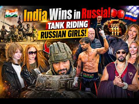 From India to Russia 🇮🇳✈️🇷🇺 The Ultimate Fight Week Vlog. Watch Now!