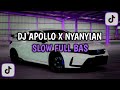 Dj apollo x nyanyian slow full bass viral tik tok  reebel rimex