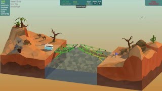 Poly Bridge Desert Winds 2-3 14m Drawbridge