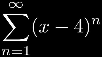 Determine the Values of x For Which the Series Converges and Find the Sum of the Geometric Series