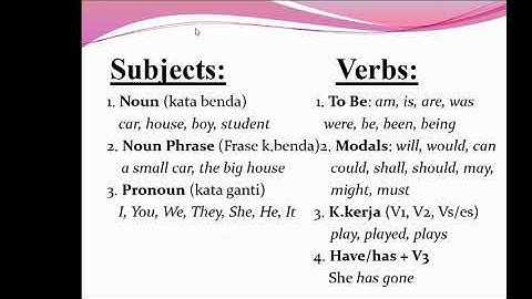 TOEFL Study for Beginners. Structure - Skill 1 (Subjects & Verbs)