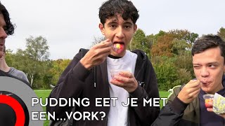 Pudding eten met een vork bereikt nu ook Eindhoven