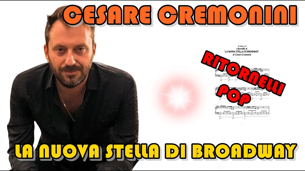 cremonini la nuova stella di broadway