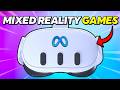 Top 25 BEST Mixed Reality Games on Meta Quest 3 THAT YOU NEED!
