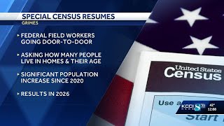 Special census gets back underway in Grimes
