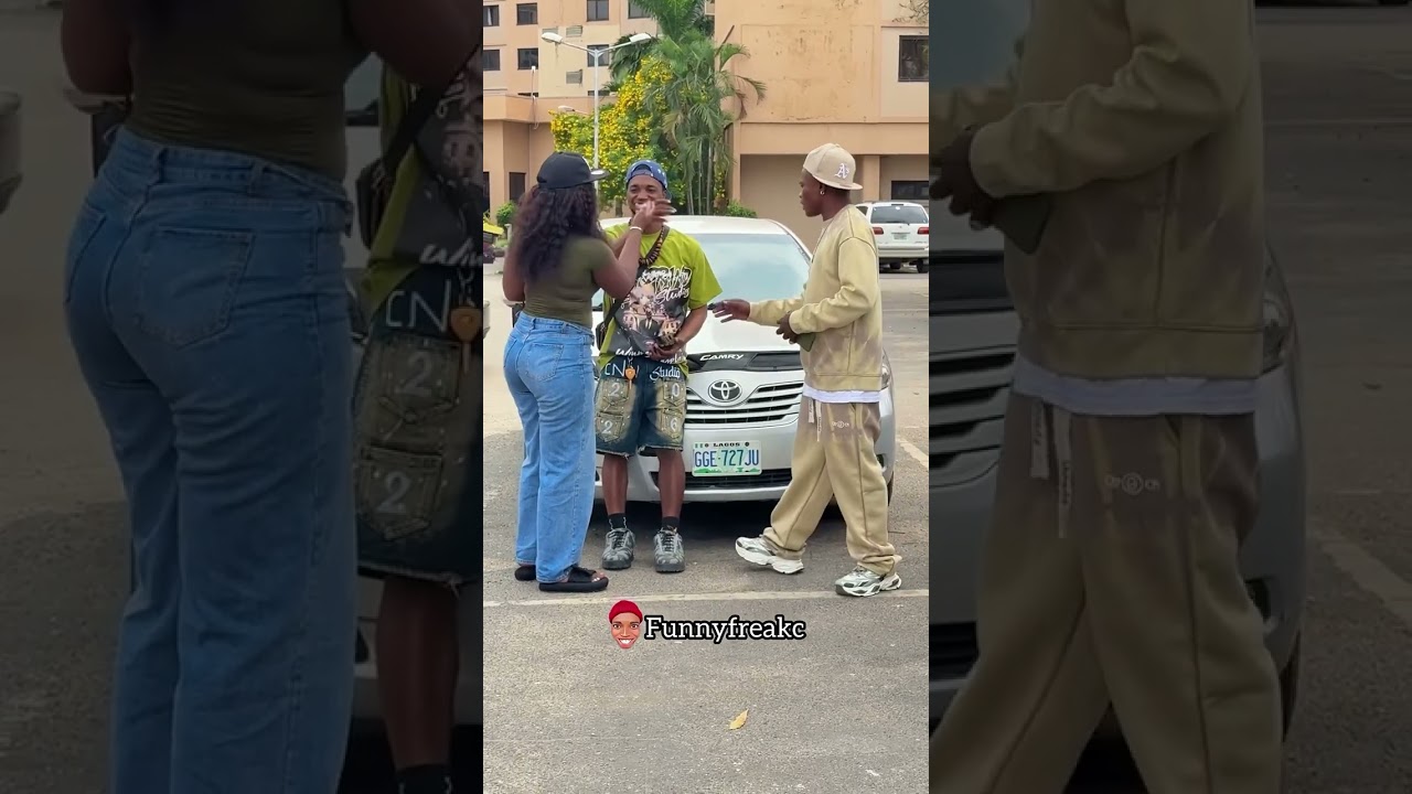 Gold digger slaps man and later begs him 