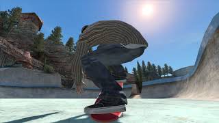 Skate 3 - Hit a Megapark Trickline clip without even trying