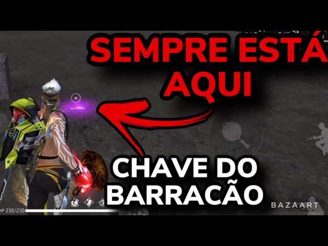 como abrir o barracão no free fire sem a chave