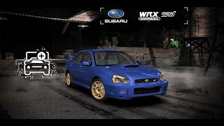 NFS Most Wanted II Subaru WRX STI Impreza Extended Customization screenshot 2