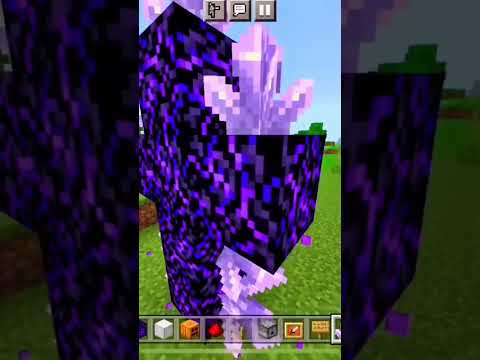 how to make galaxy Golem in Minecraft #shorts #minecraft