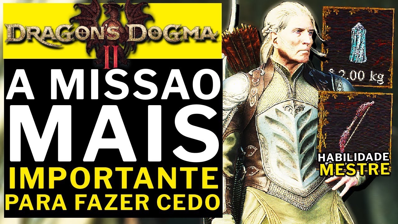 DRAGON'S DOGMA 2 - PORQUE VOCE DEVE FAZER QUEST DOS ELFOS O MAIS CEDO E RAPIDO POSSIVEL!!!
