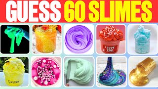 Can You Guess The Slime? Exciting 60-Question Challenge! | Slime Quiz