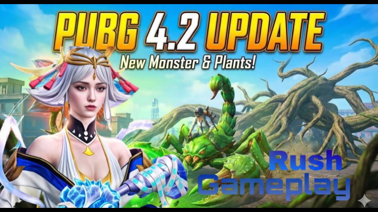 Solo Vs Squid “BGMI 4.2 New Update ||bgmi Rush Gameplay
