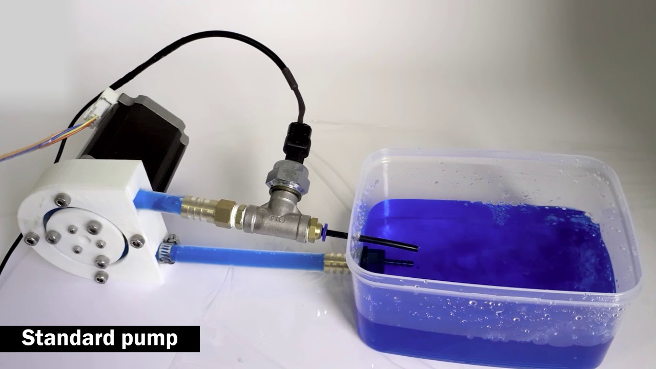 Low pulsation peristaltic pump YouTube