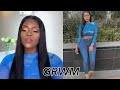 GRWM 3in1: Hair, Makeup &amp; Outfit ft Worldnewhair