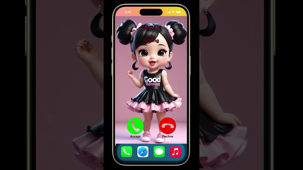 Cute Girl Calling Trending Mobileringtone Smartphone Ytshorts Viralvideo