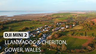 Llanmadoc And Cheriton, Gower, Wales - Dji Mini 2 4K Drone Video