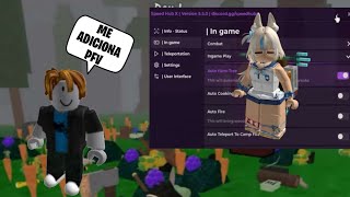 Usei Script Na Frente De Pessoas Aleatórias No 99 Noites Na Floresta