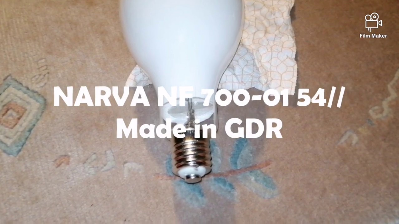 NARVA NF 700-01 54 //  Made in GDR