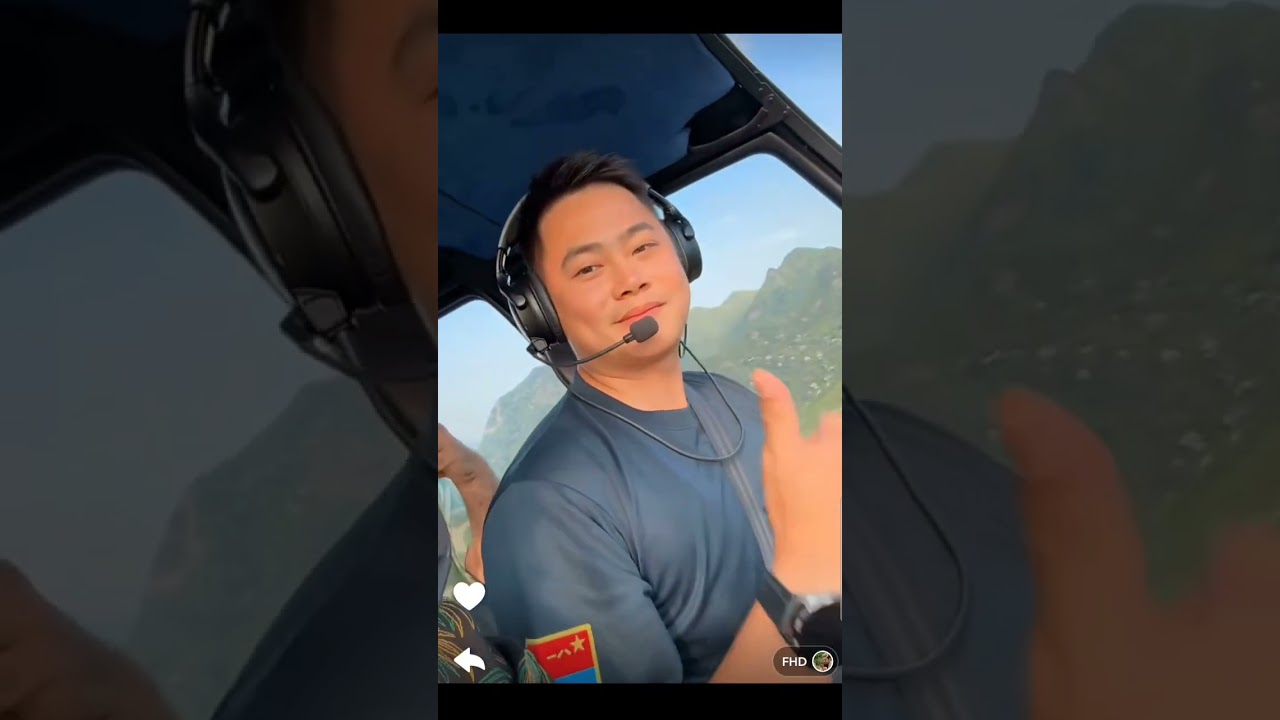 اجمل مناظر  في الصين ورحلتنا على طائره هيلوكبتر 😍💥