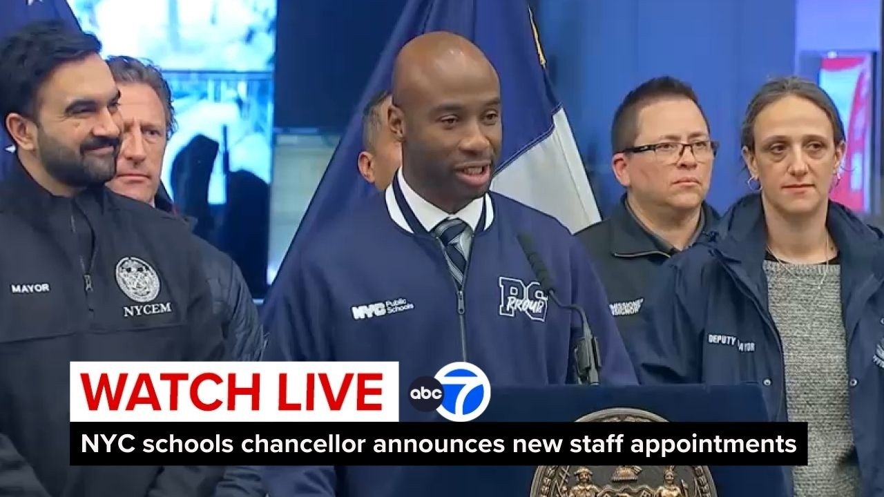 LIVE | NYC schools chancellor announces new staff appointments
