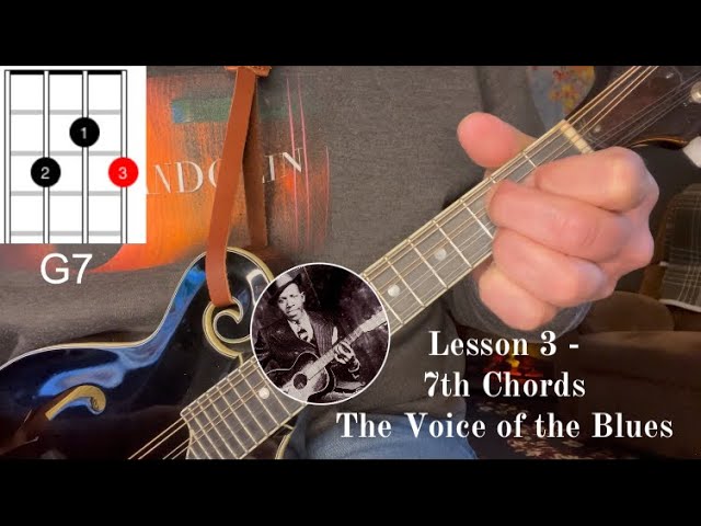 Beginning Blues Mandolin: Lesson 3 - 7th Chords - YouTube