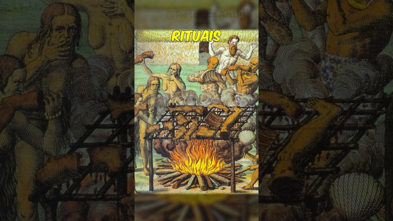 As tribos que DESTRU&Iacute;RAM o mito do &ldquo;bom selvagem&rdquo;!🔥😨 #shorts #curiosidades #historia #brasil