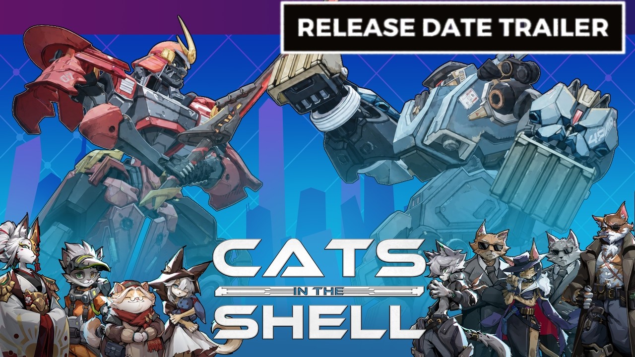Cats In The Shell Cats In The Shell - Official Early Access Release Date Trailer