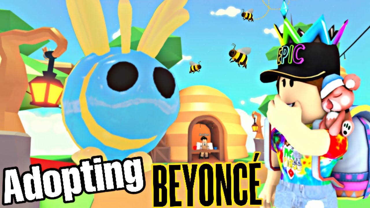 I Adopted Beyonce Roblox Adopt Me Youtube - nezi plays roblox fan art